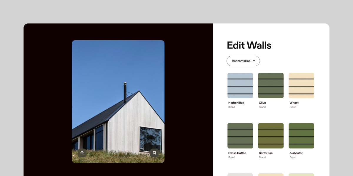 hover siding visualization