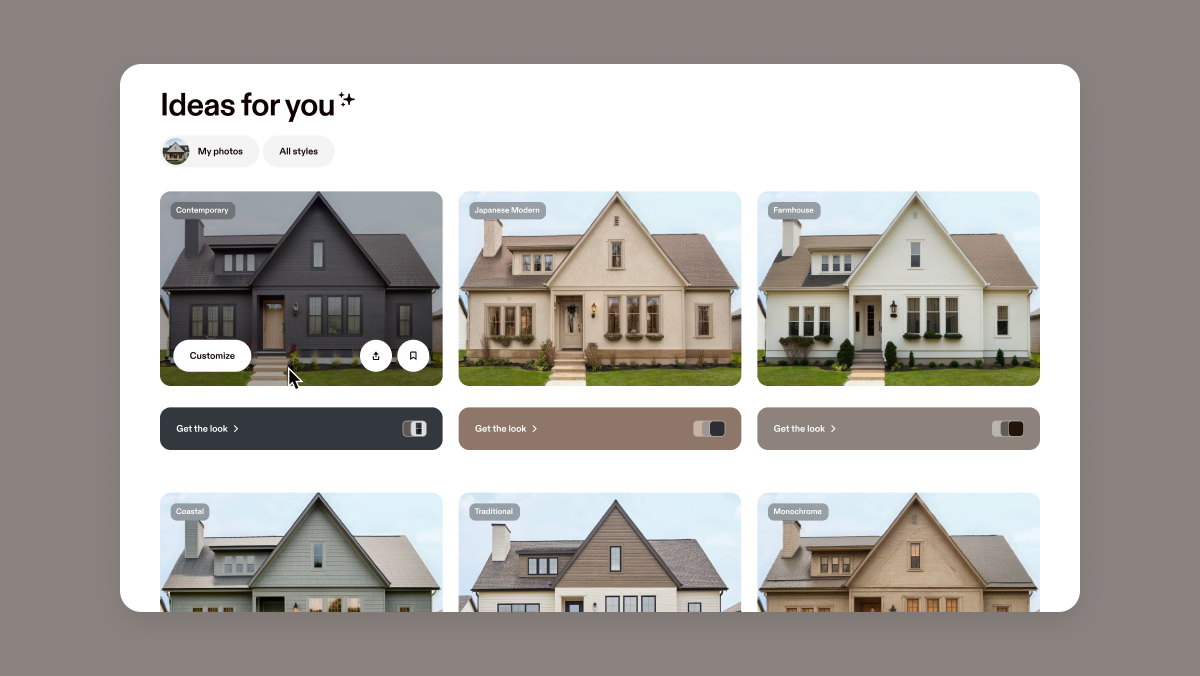 exterior renovation idea examples in hover