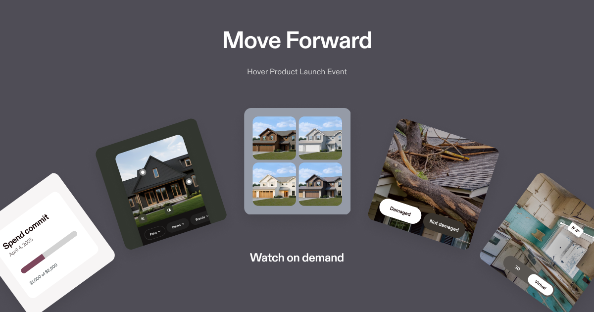 Hover's Product Launch Event "Move Forward" can be watched on demand