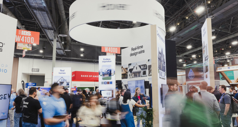 Hover booth at Design & Construction Week (IBS + KBIS)