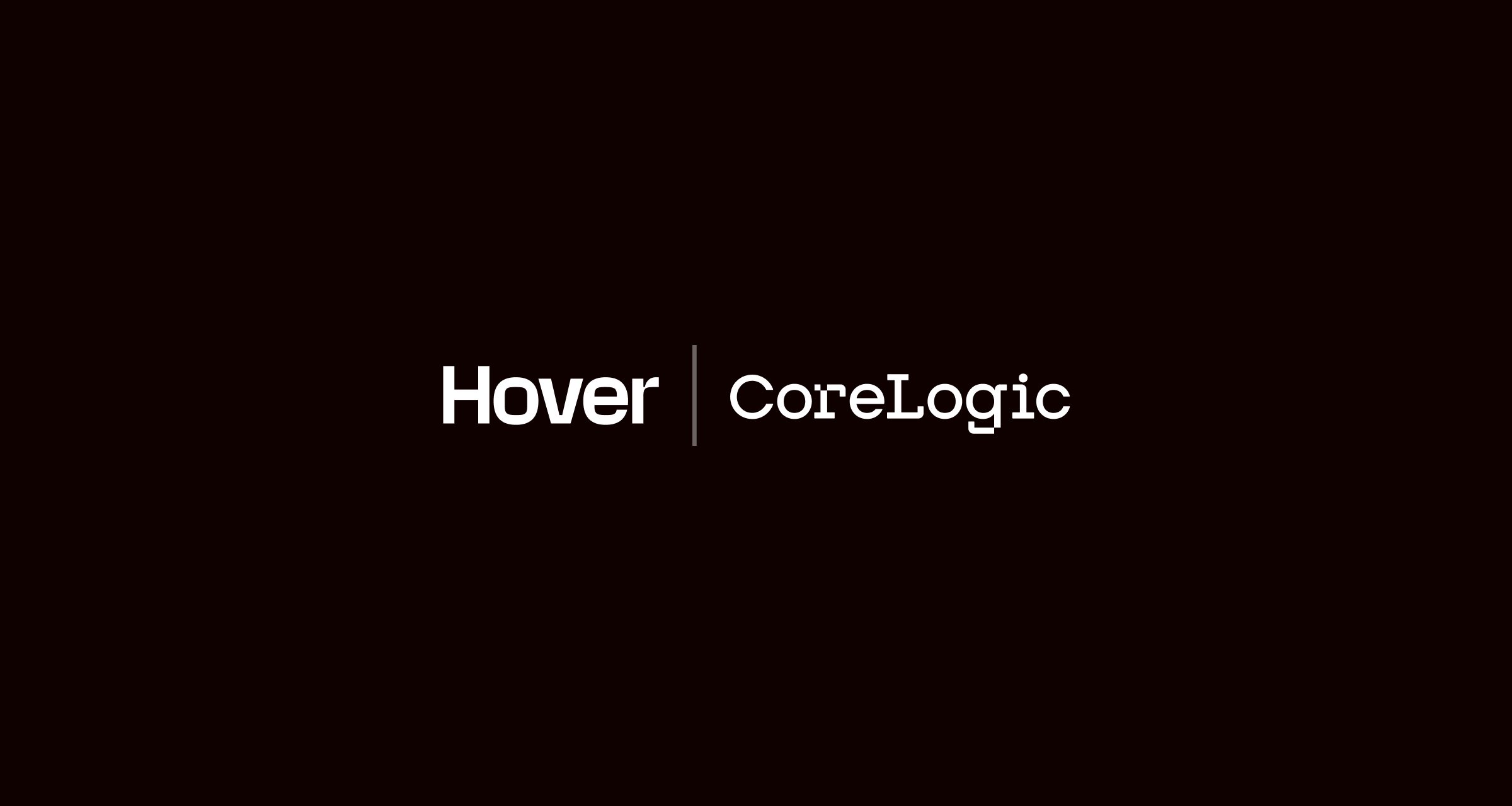 Hover and CoreLogic logos