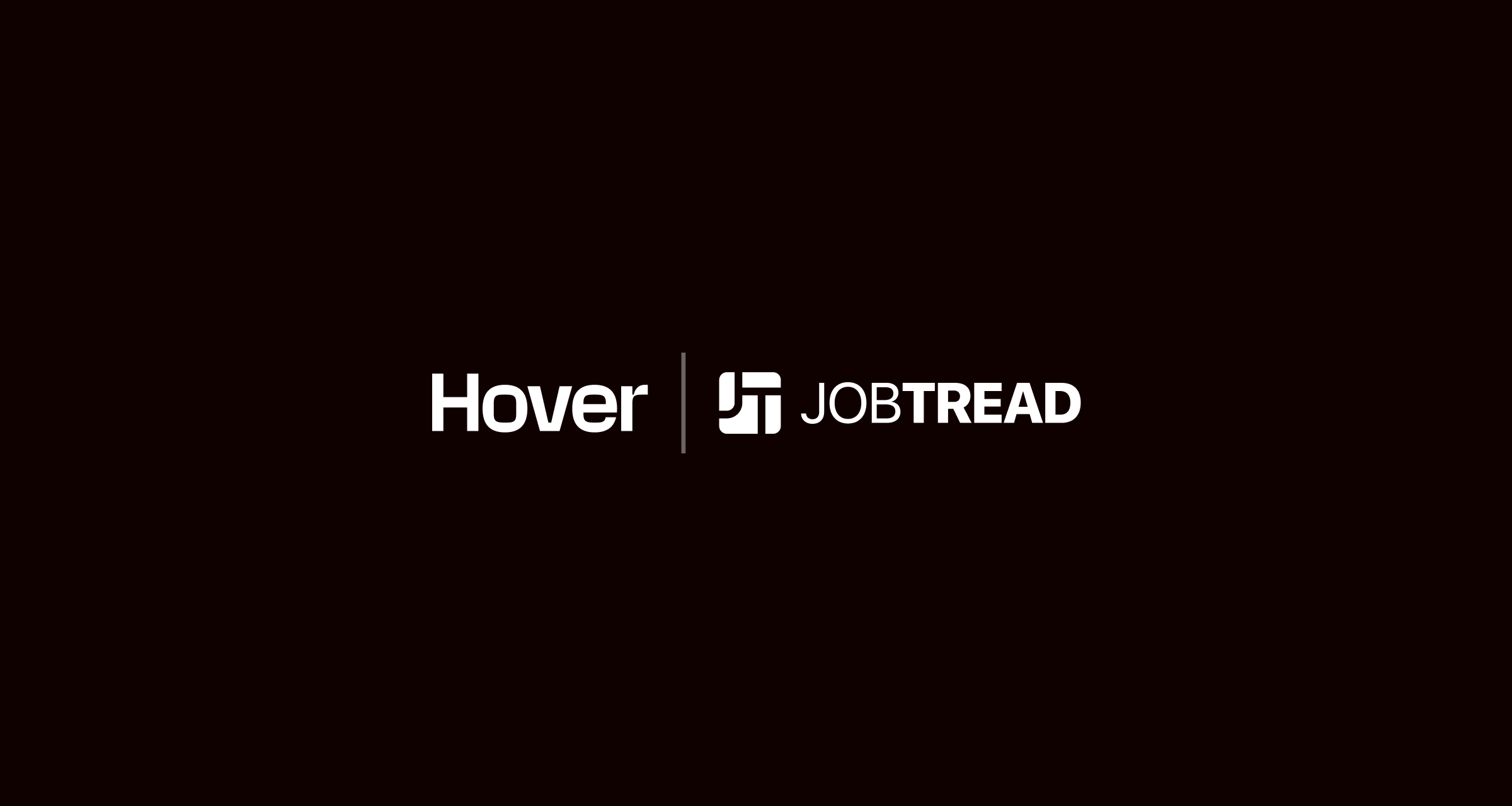 JobTread logo and Hover logo