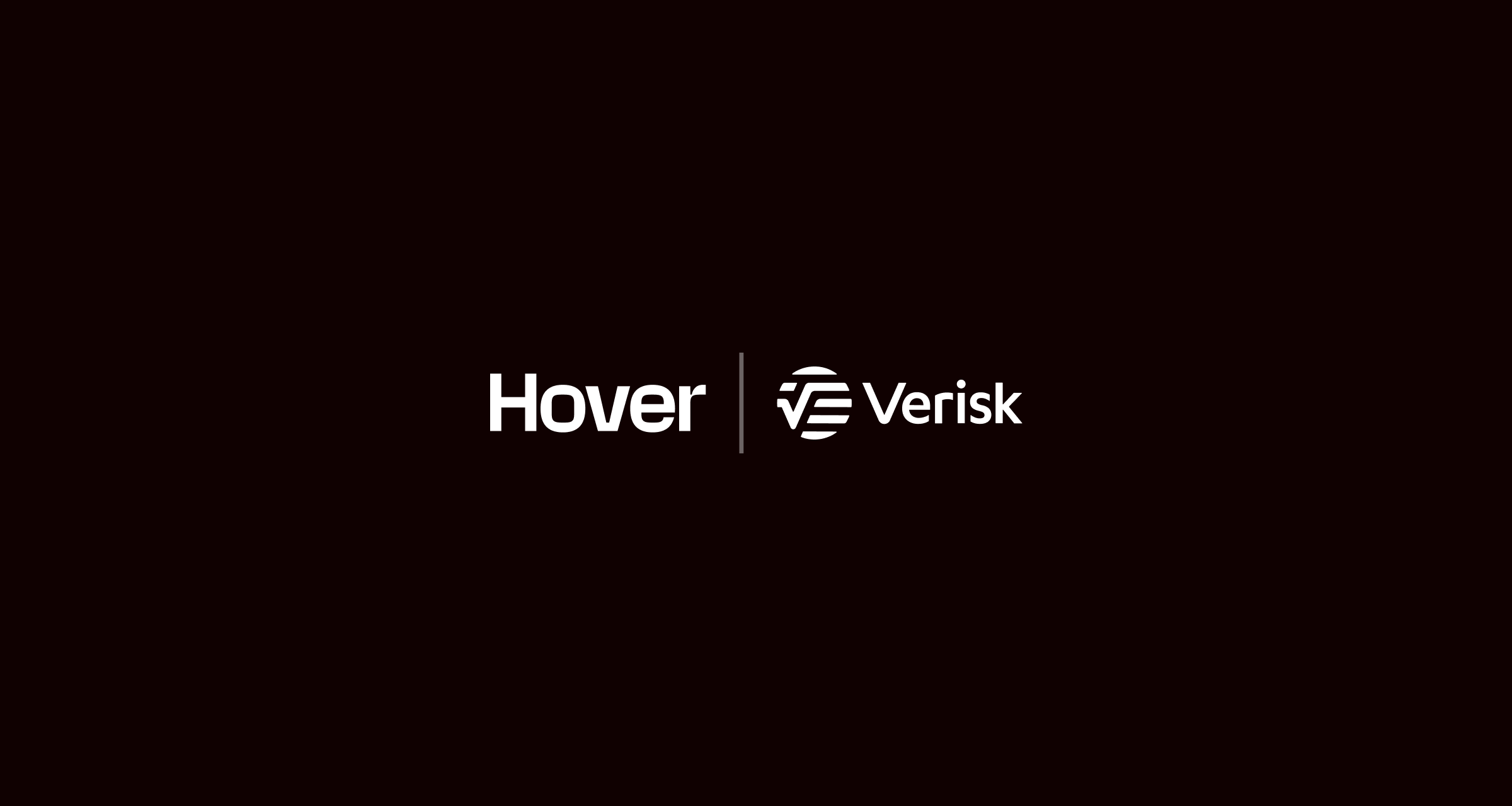 Graphic of Hover and Verisk logo