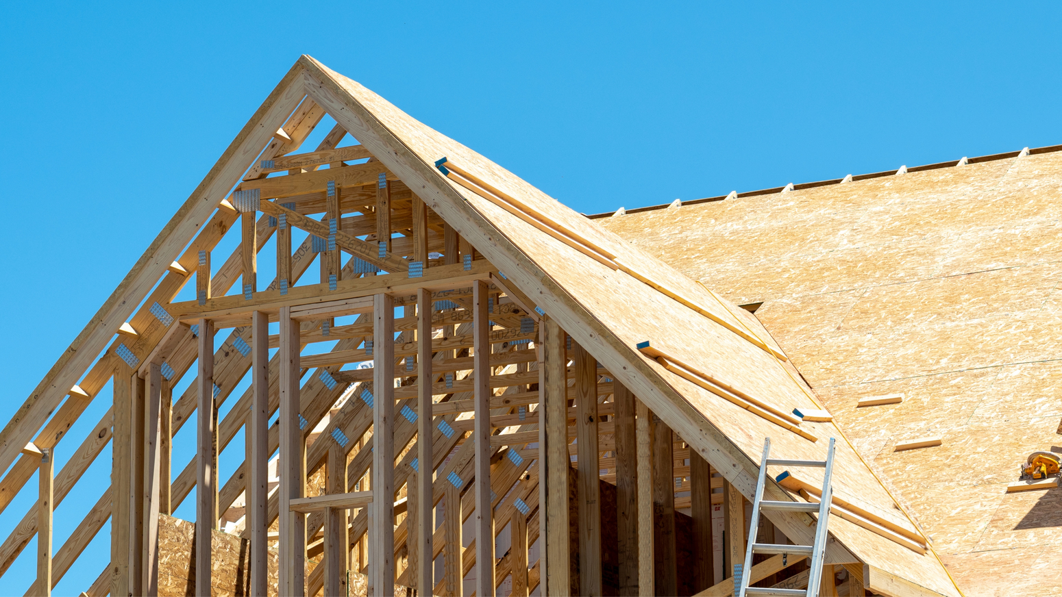 new roof construction